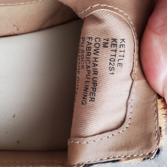 Steve Madden leopard print platform loafers size 7 - Picture 3 of 4